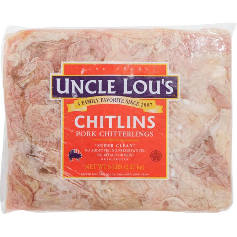Uncle Lous Chitterlings, Pork (5 lb) from FoodsCo - Instacart