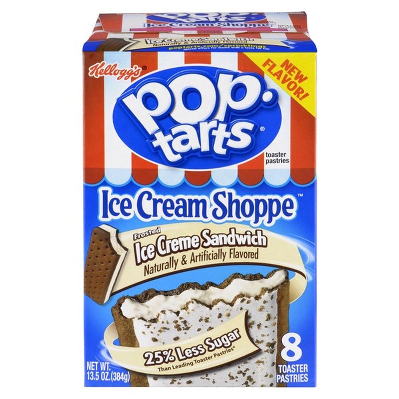 Pop-Tarts Kellogg's Pop-Tarts Ice Cream Shoppe Frosted Ice Creme