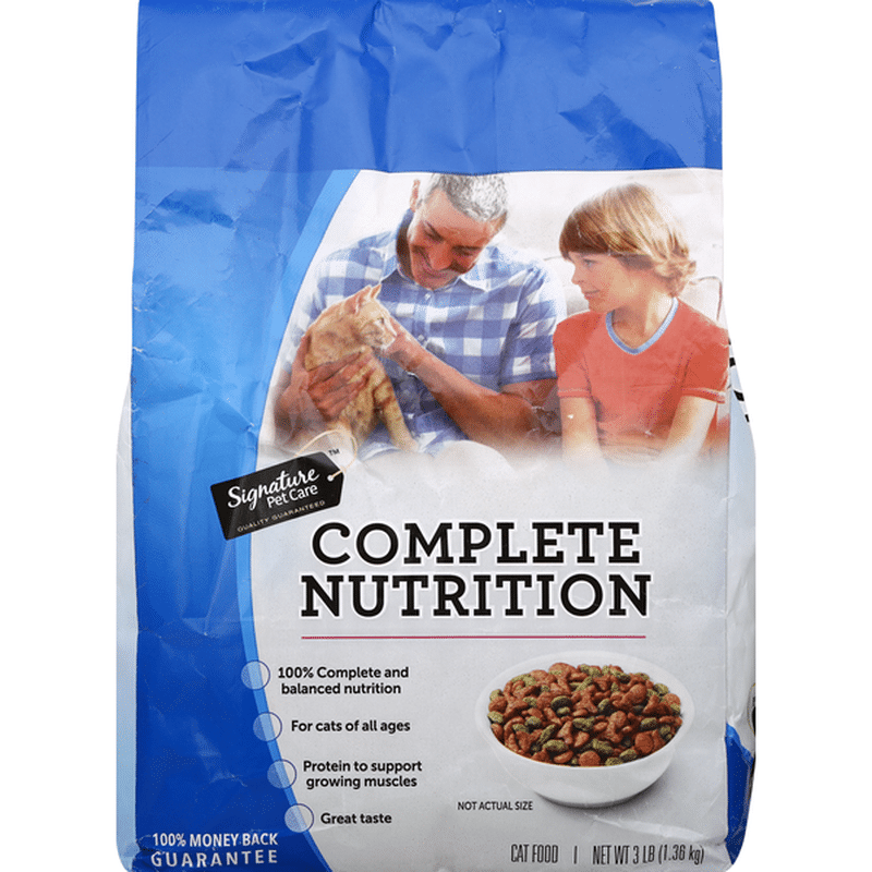 Signature Cat Food, Complete Nutrition (3 lb) Instacart