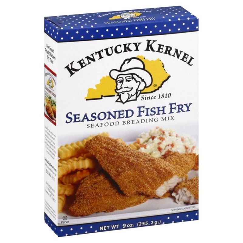 Kentucky Kernel Seafood Breading Mix Fish Fry Seasoned 9 Oz Delivery Or Pickup Near Me Instacart