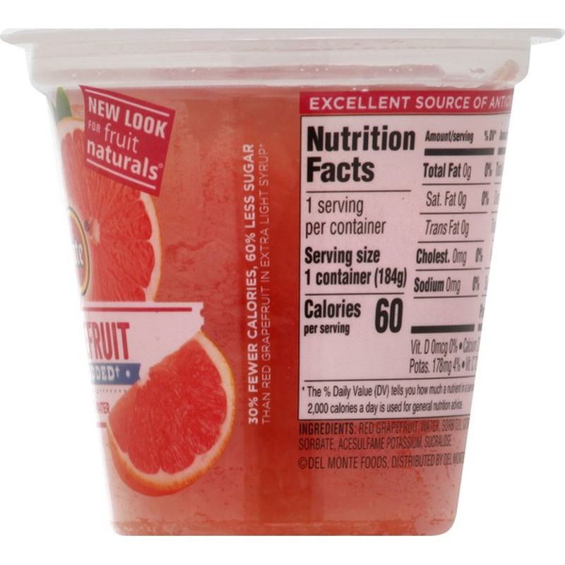 Del Monte Red Grapefruit (6.5 oz) from Publix Instacart