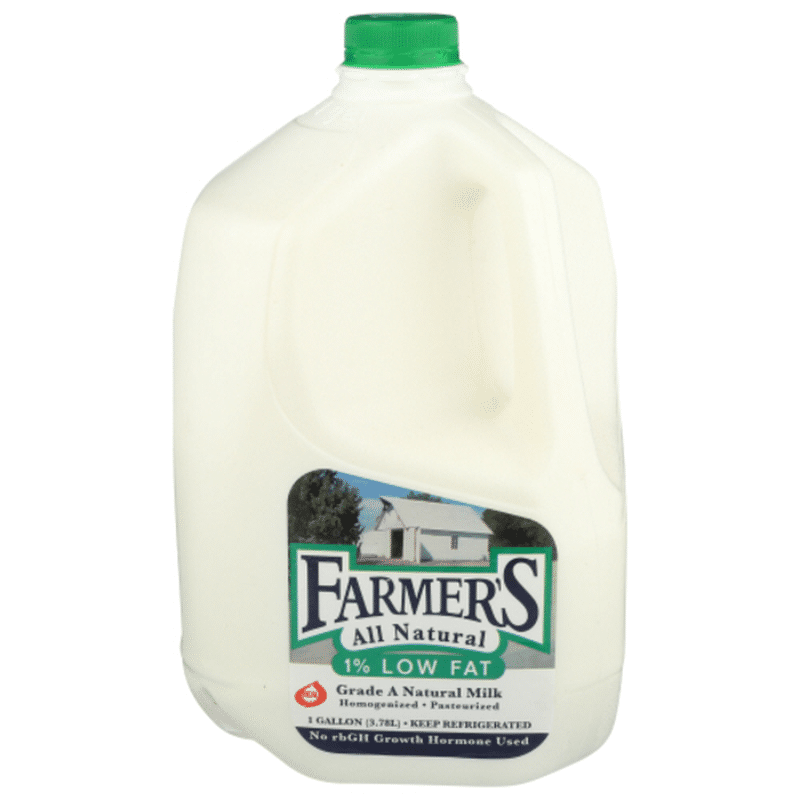 Farmers All Natural Milk 1 Pct