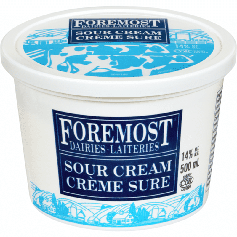 Foremost Dairies 14% Milk Fat Sour Cream