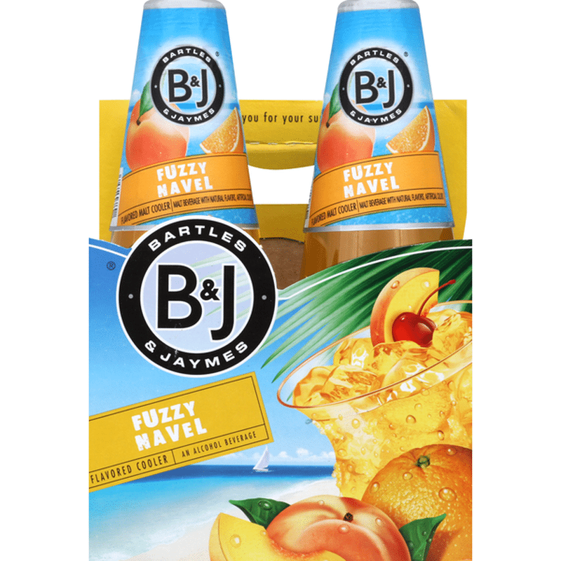 Bartles & Jaymes Cooler, Flavored, Fuzzy Navel (11.2 fl oz) Instacart