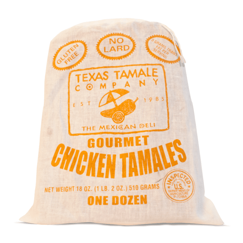 Texas Tamale Company Tamales, Gourmet, Chicken (12 ct) Instacart