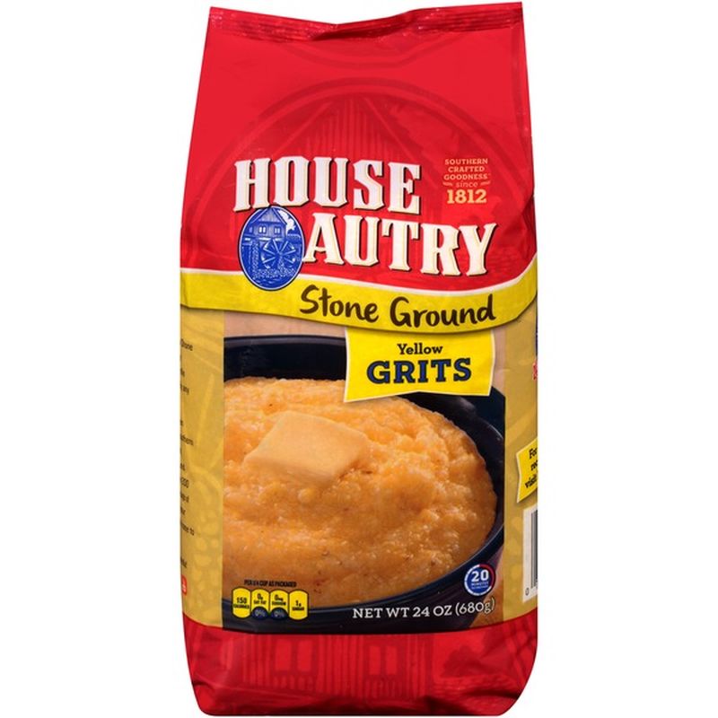 House Autry Stone Ground Yellow Grits (24 oz) Instacart