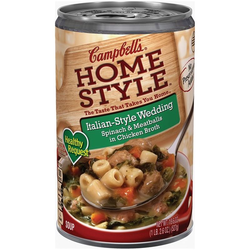 Campbell's® ItalianStyle Wedding Soup (18.6 oz) Instacart