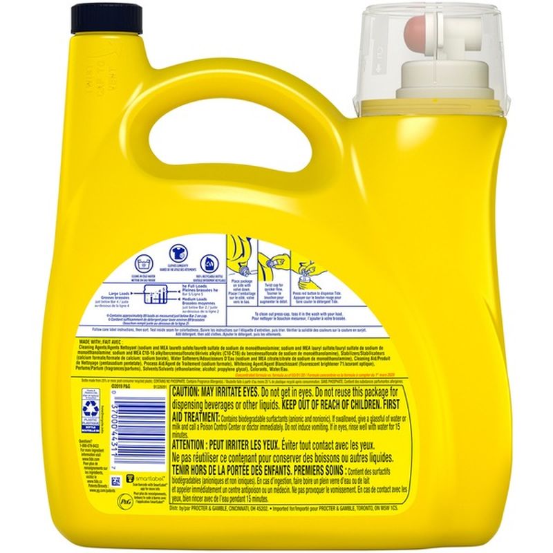 Tide Liquid Laundry Detergent, Refreshing Breeze (128 oz) from CVS