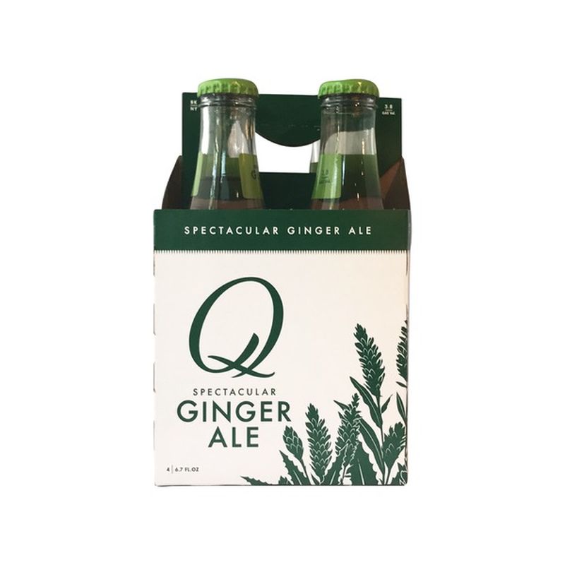 Q Ginger Ale, Spectacular, 4 Pack (7.5 fl oz) - Instacart