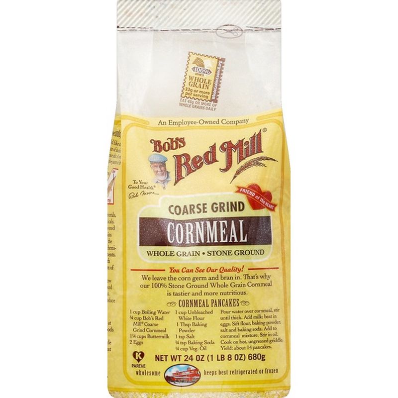 Bob's Red Mill Coarse Grain Cornmeal (24 oz) Instacart