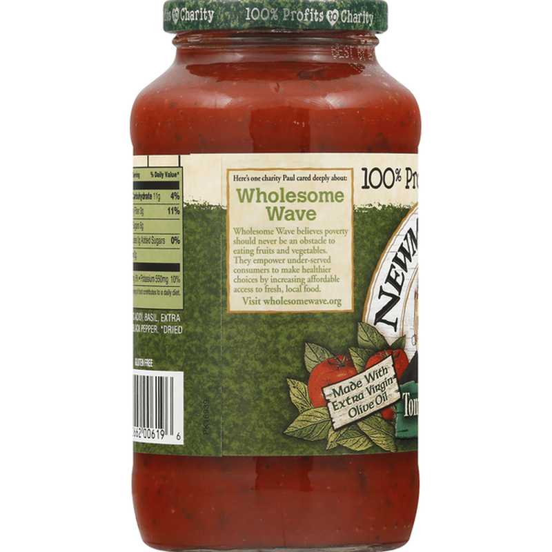 Newman's Own Pasta Sauce, Tomato & Basil Bombolina (24 oz) Delivery or