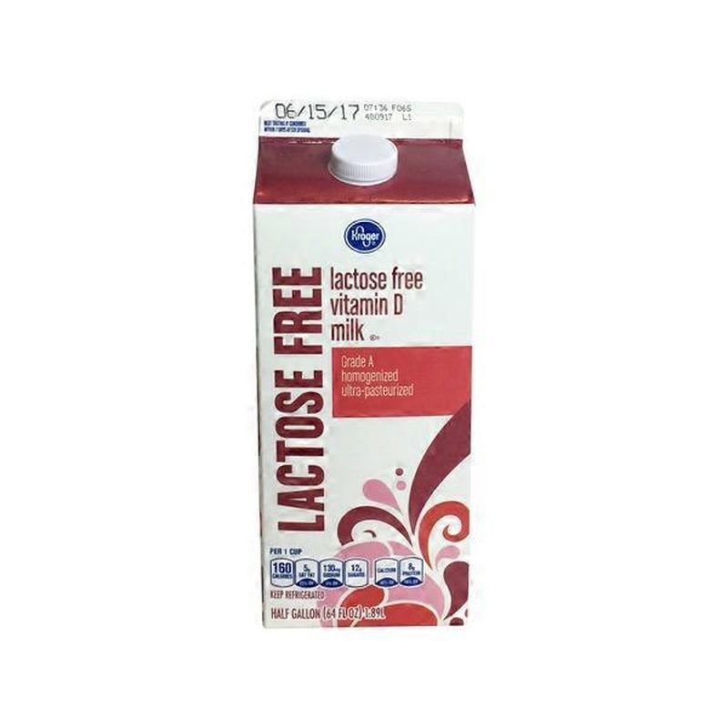 Kroger Lactose Free Vitamin D Milk (64 oz) from Kroger - Instacart