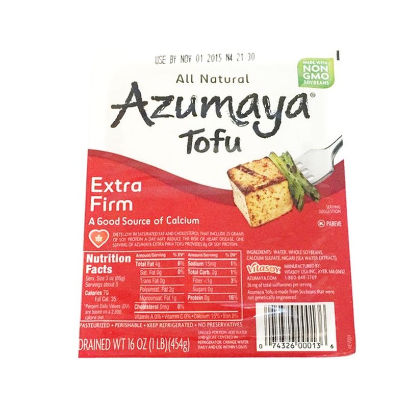 Azumaya Extra Firm Tofu (16 oz) Instacart