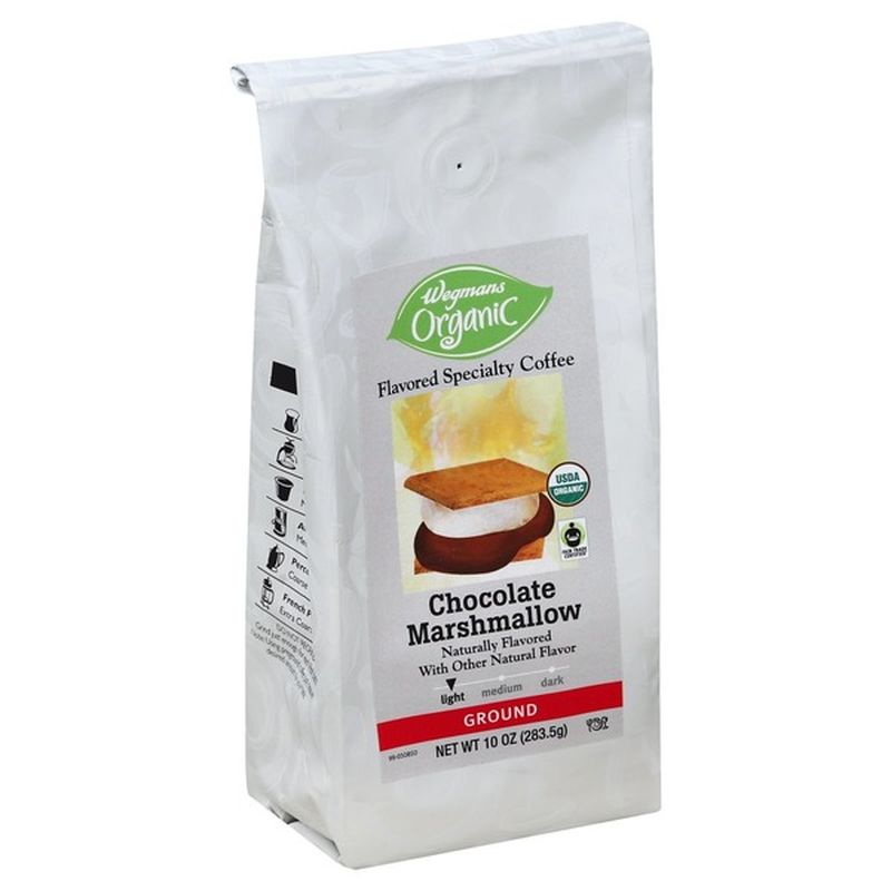 Wegmans Organic Chocolate Marshmallow Flavored Specialty Ground Coffee