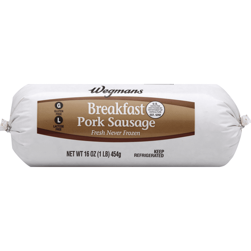 Wegmans Breakfast Pork Sausage (16 oz) Instacart