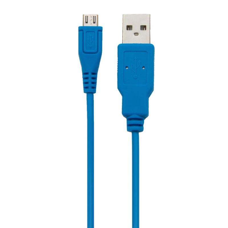 CellCandy Tropical Blue USB to Micro USB Sync & Charge Cable