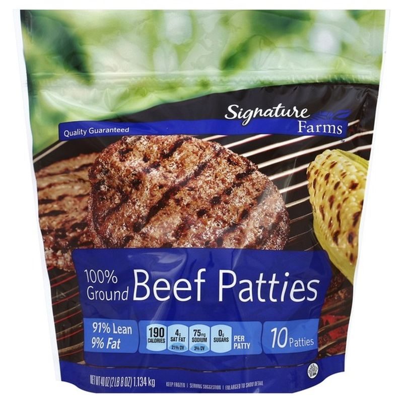 Butcher's Cut 100 Ground Beef Patties