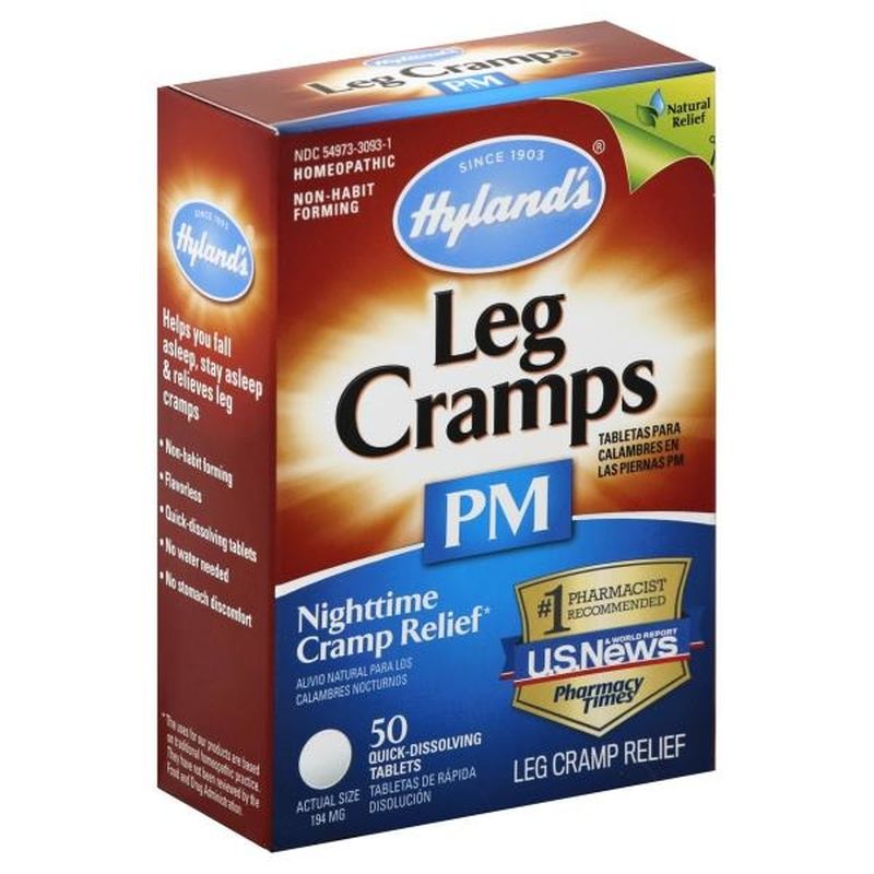Hyland's Leg Cramps PM Nighttime Cramp Relief Tablets 50 CT (50 ct