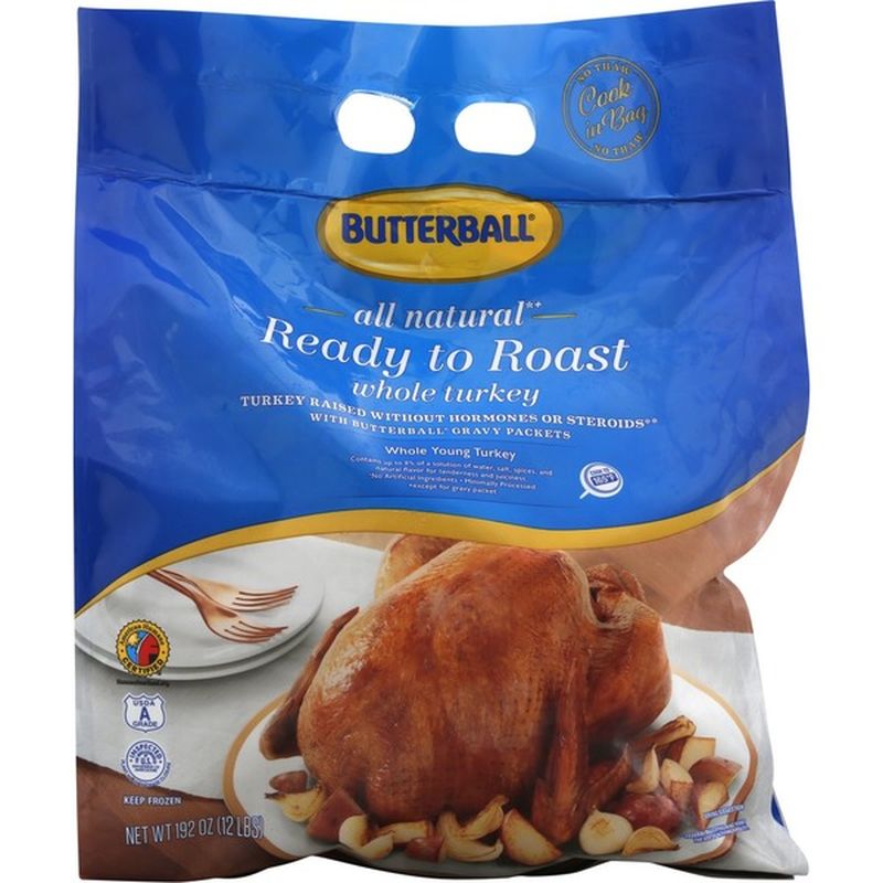 Butterball Everyday Classic Oven Style Ready to Roast Whole Young ...