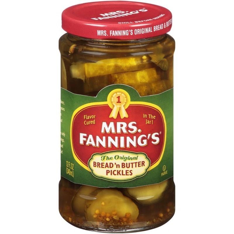 Mrs. Fanning's Original Bread 'n Butter Pickles (12 fl oz) Instacart