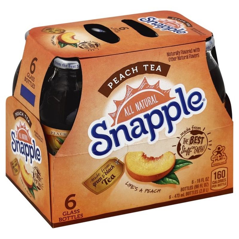Snapple Peach Tea (16 fl oz) from JewelOsco Instacart