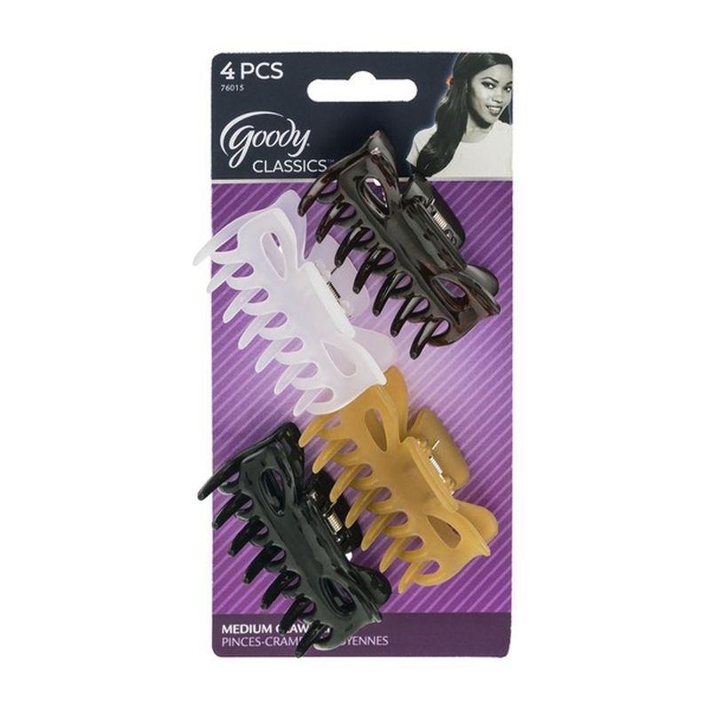 Goody Claw Clips, Medium (4 each) Instacart