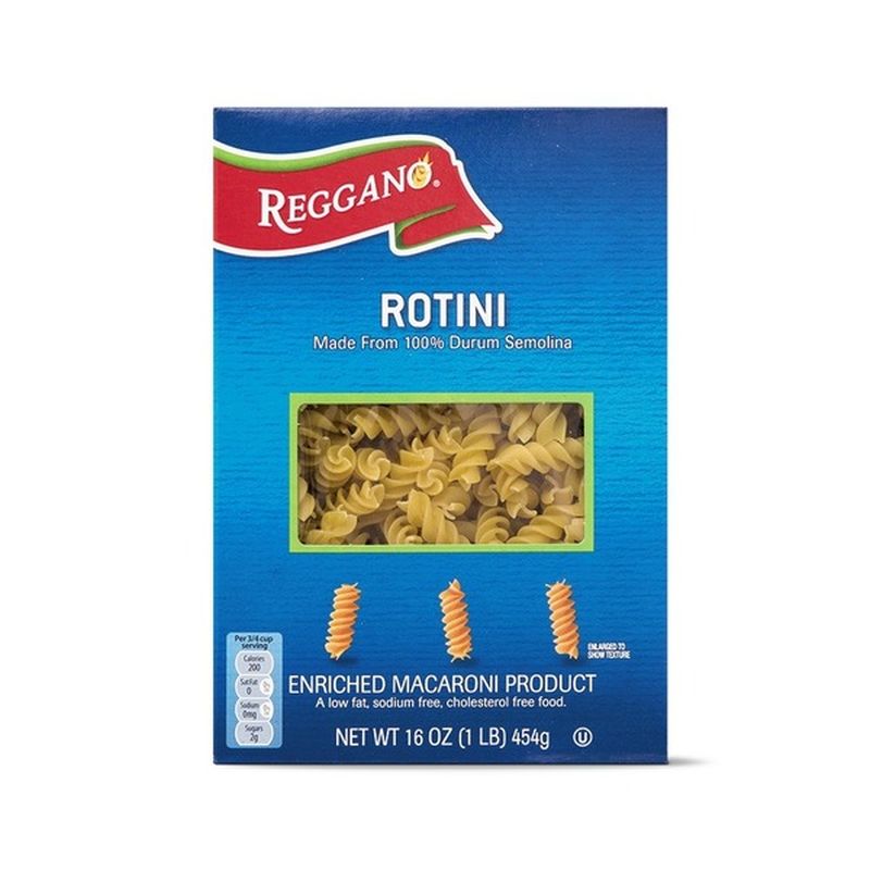Reggano Enriched Macaroni Product, Rotini Pastas (16 oz) from ALDI Instacart