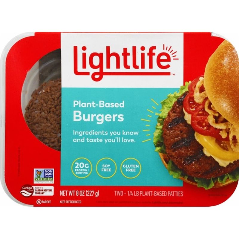 Lightlife Burger Patties, PlantBased (2 each) from Kroger