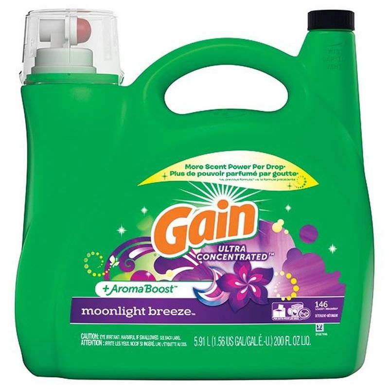 gain laundry detergent ingredients