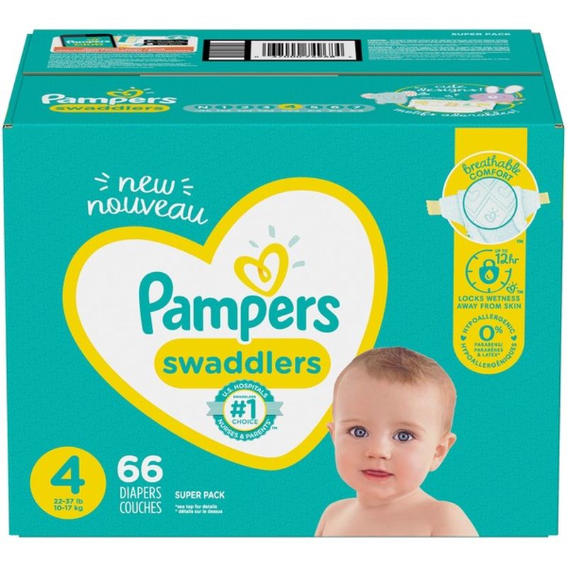 Pampers Diapers Size 4 (66 ct) from CVS Pharmacy® Instacart
