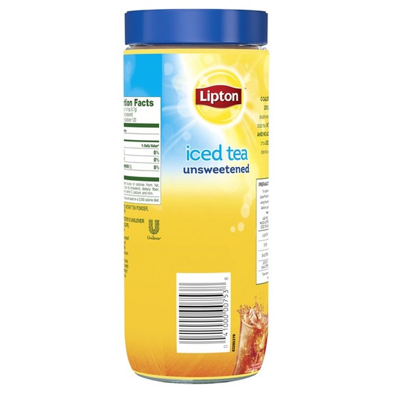 Lipton Iced Tea Mix Unsweetened 3 Oz From H E B Instacart 0707