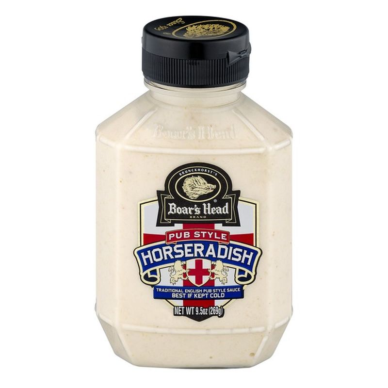 Boar's Head Sauce, Horseradish, Pub Style (9.5 oz) Instacart