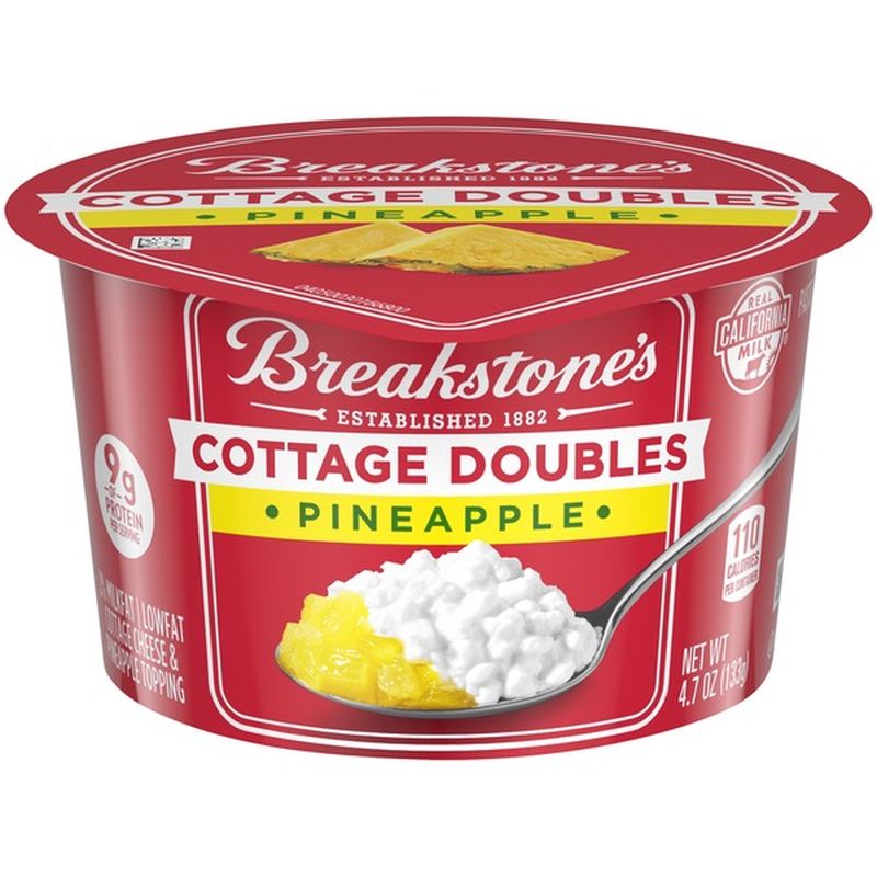 Breakstone's Cottage Doubles Cottage Cheese & Pineapple Topping (4.7 oz