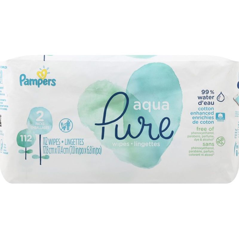 Pampers Sensitive Baby Wipes (112 ct) from ShopRite Instacart