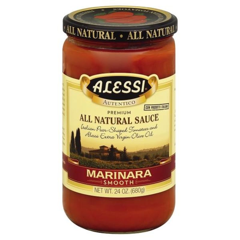Alessi Marinara Sauce, Smooth (24 oz) from Publix Instacart