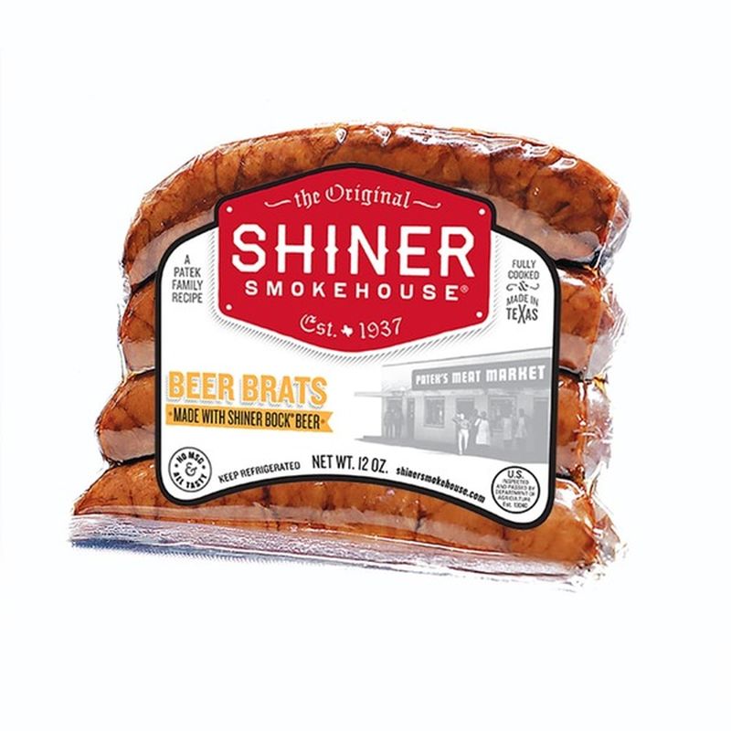 Shiner Bratwurst, Beer Brats (12 fl oz) from Kroger Instacart