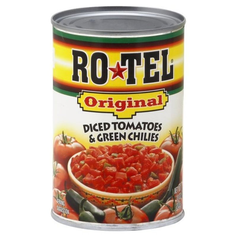 RoTel Tomatoes With Green Chilis (10 oz) from FoodMaxx Instacart