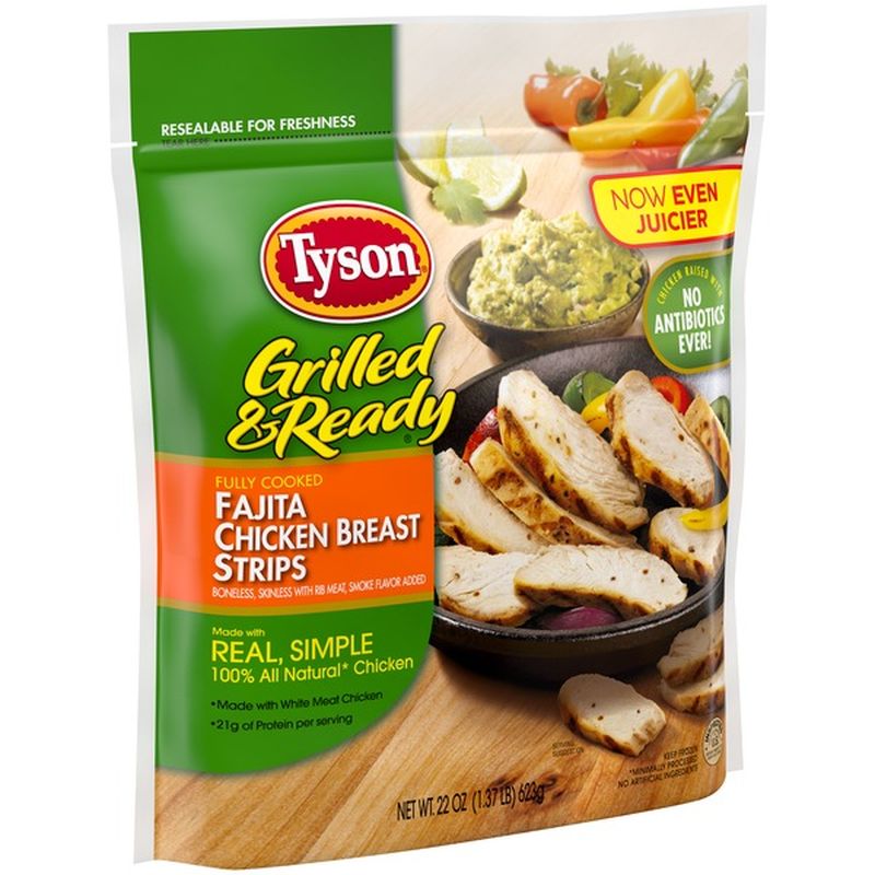 Tyson Grilled And Ready Grilled & Ready Fully Cooked ...