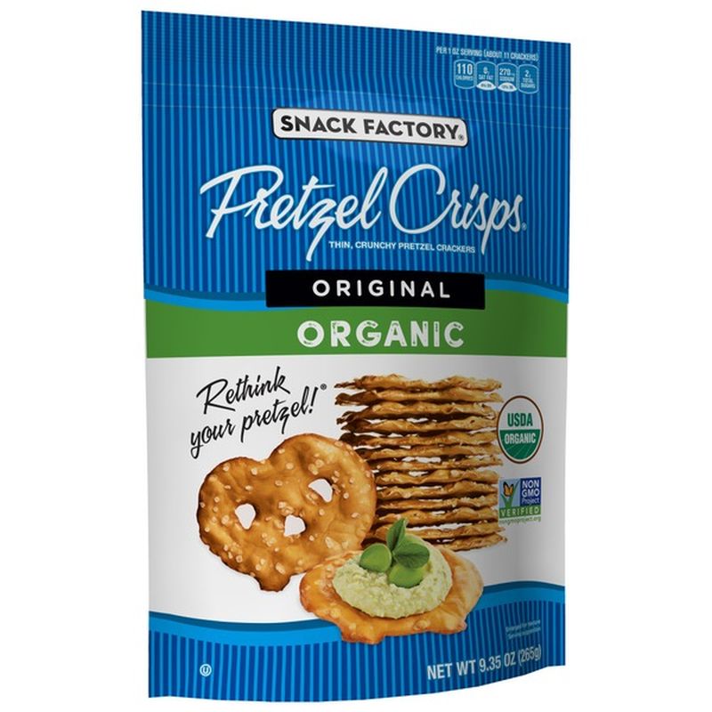 Pretzel Crisps® Organic Original Flavor Pretzel Crisps (9.35 oz) from
