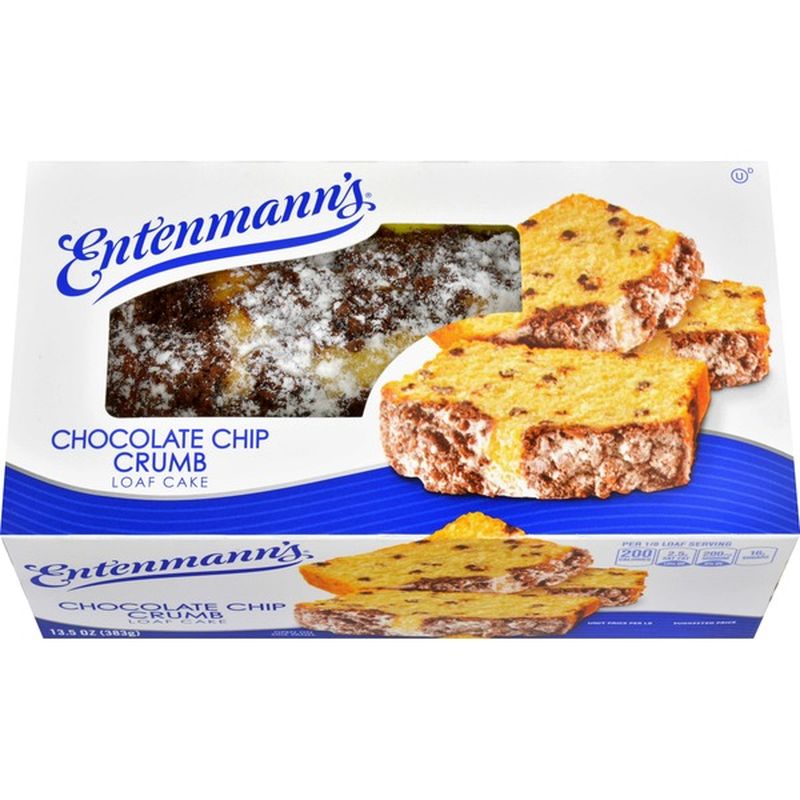 Entenmanns Chocolate Chip Crumb Loaf Cake Recipe Cake Walls