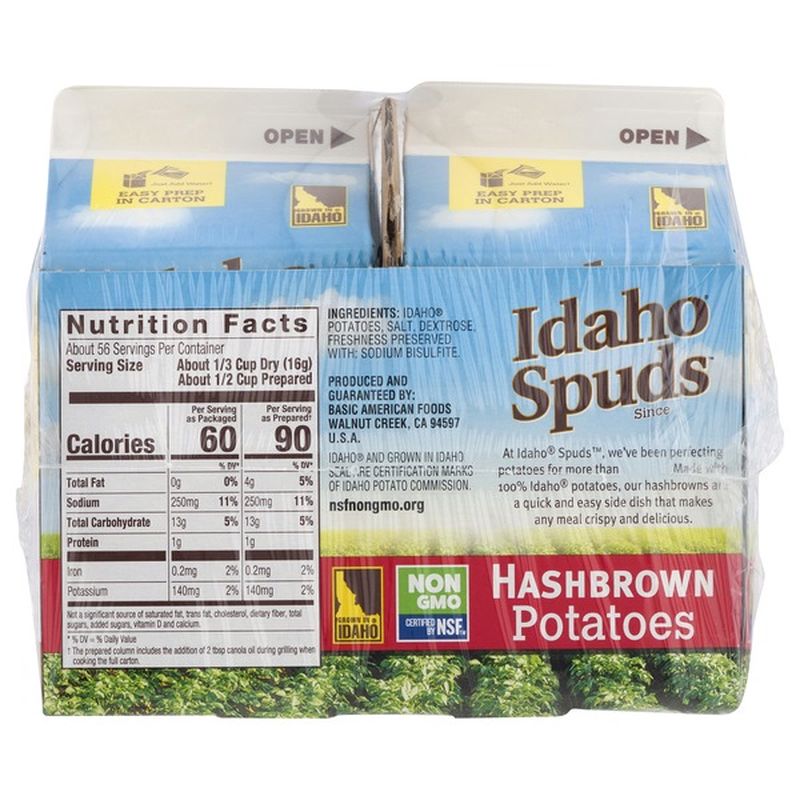 Idaho Spuds Hashbrown Potatoes (4.2 oz) Delivery or Pickup Near Me