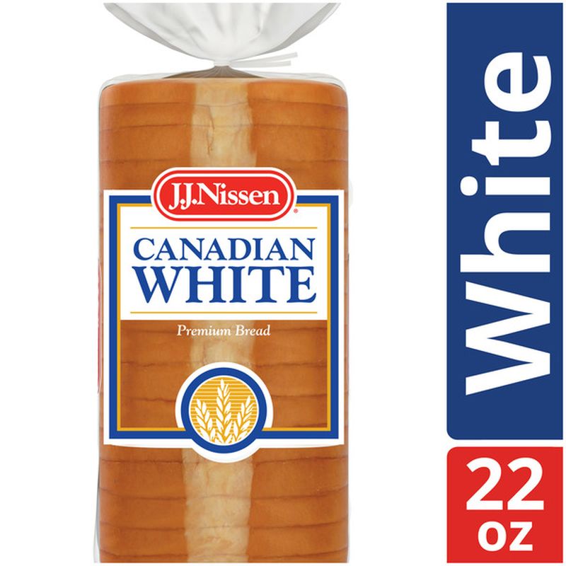 J.J. Nissen Canadian White Bread (22 oz) Instacart