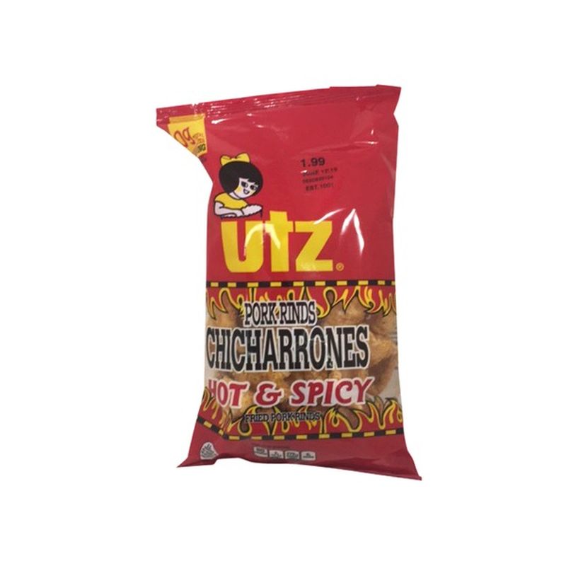Utz Pork Rinds Hot & Spicy
