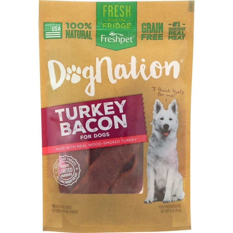 Dognation 2025 turkey bacon