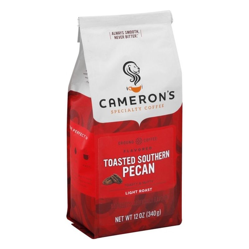 Camerons Coffee, Ground, Light Roast, Toasted Southern