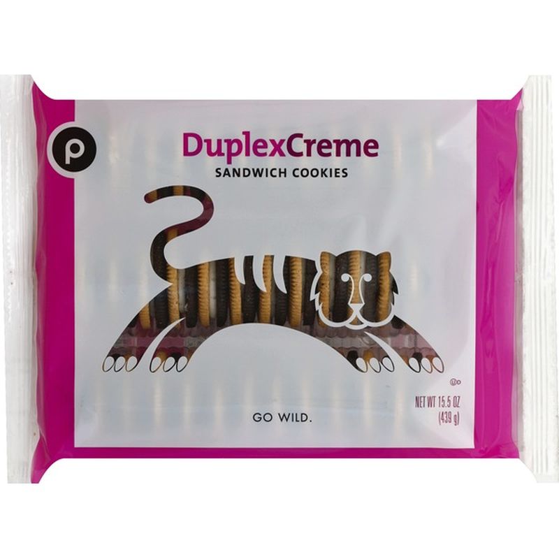 Publix Cookies, Sandwich, Duplex Creme (15.5 oz) Instacart