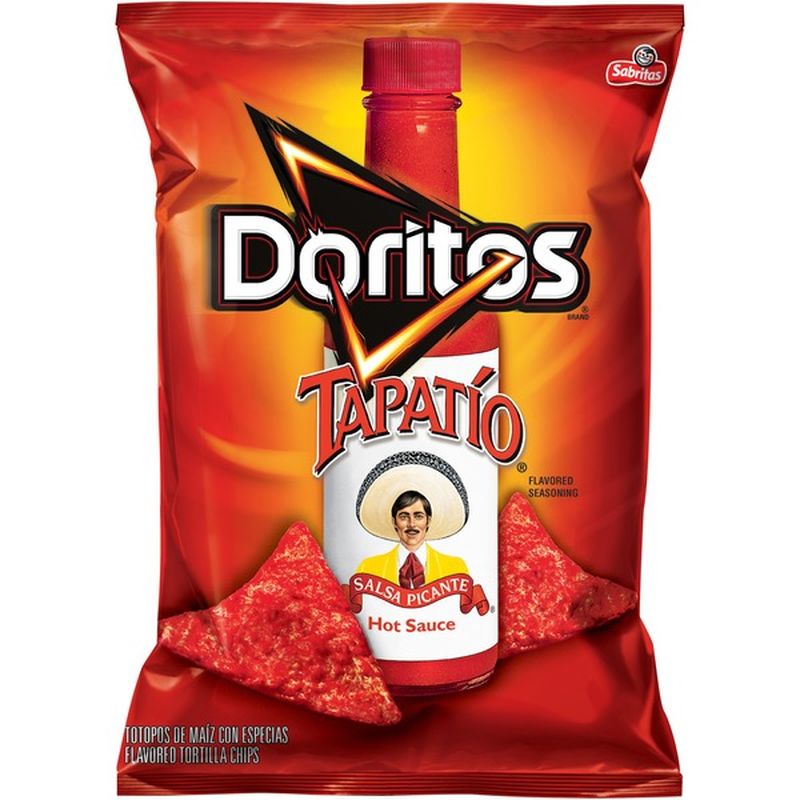 Doritos Tapatio Hot Sauce Flavored Tortilla Chips (11.5 oz) Instacart