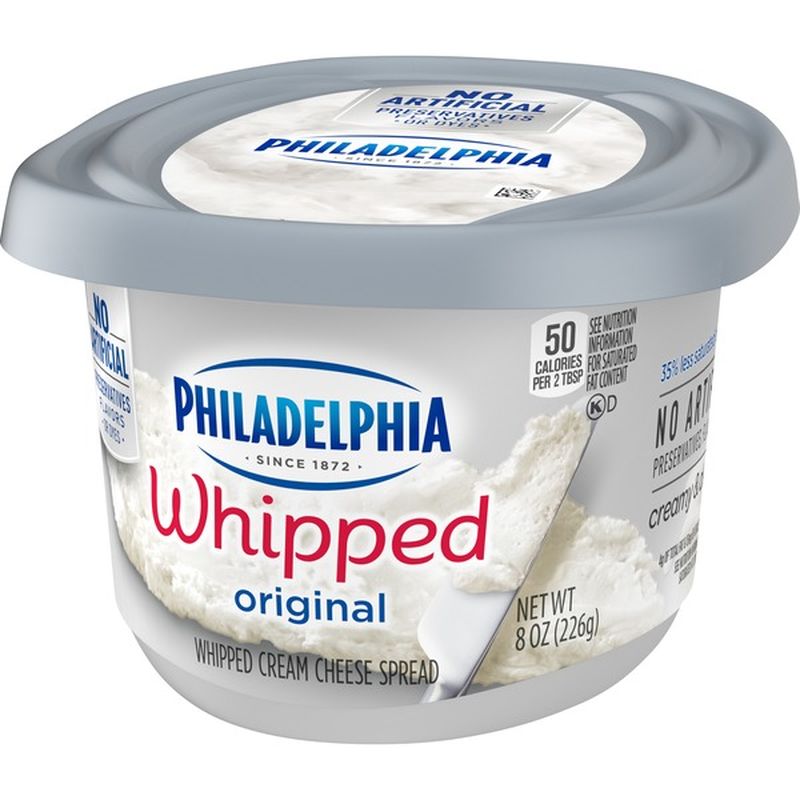 Kraft Philadelphia Philadelphia Original Whipped Cream Cheese Spread (8 ...