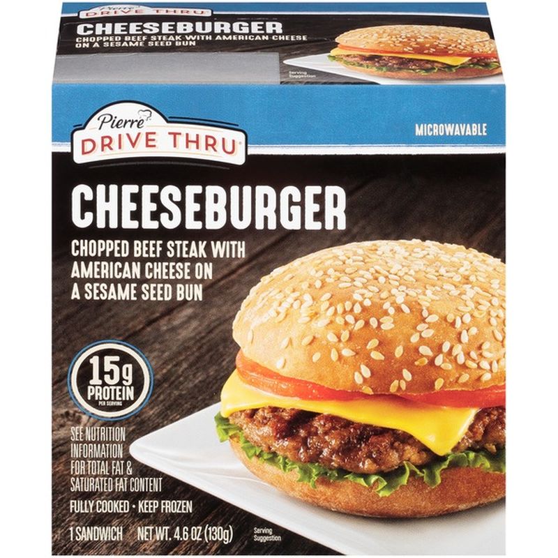 Pierre's Cheeseburger (4.6 oz) Delivery or Pickup Near Me Instacart