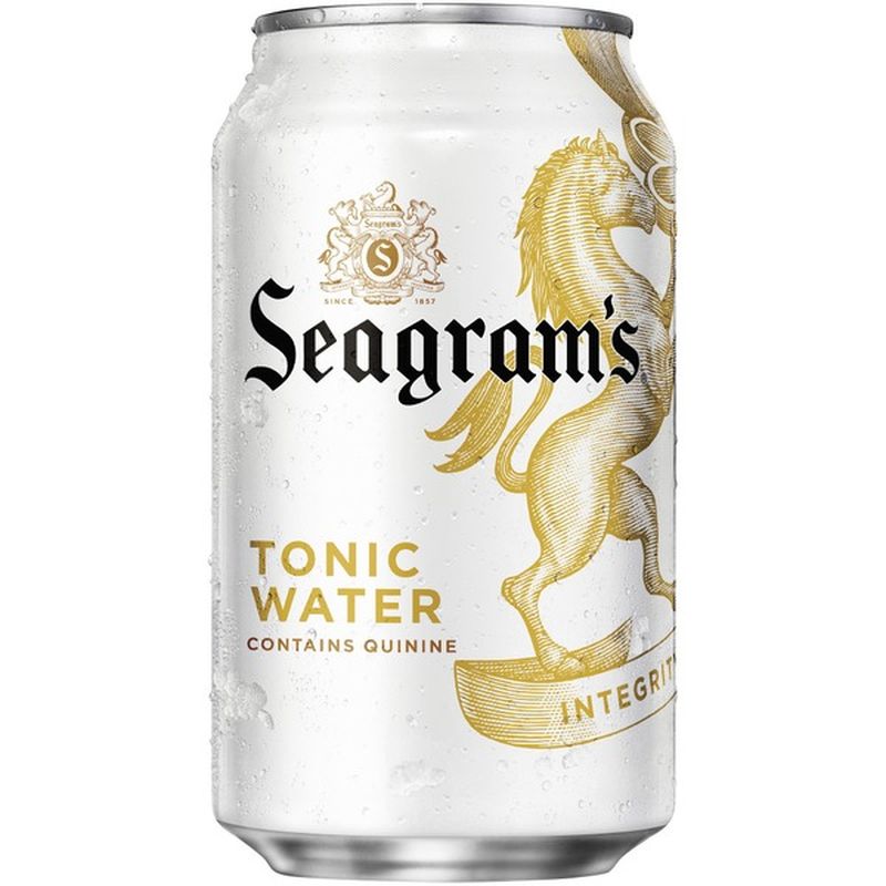 Seagram's Tonic Water Bottles (12 oz) Instacart